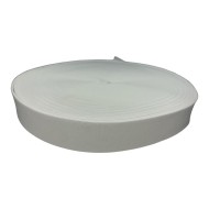 Elástico Reforzado 40mm rollo de 50 Yardas para proyectos de confección que requieren máxima durabilidad y soporte.