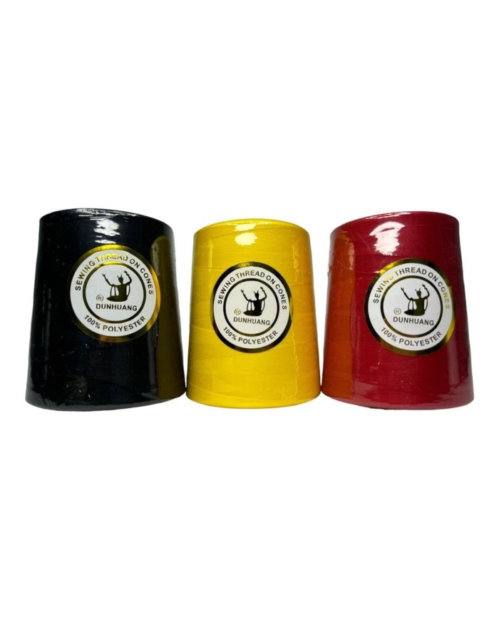 Hilo de 10.000 yardas de poliéster es perfecto para proyectos de costura a máquina o manual.